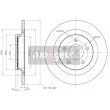 MAXGEAR 19-2497MAX - Jeu de 2 disques de frein arrière