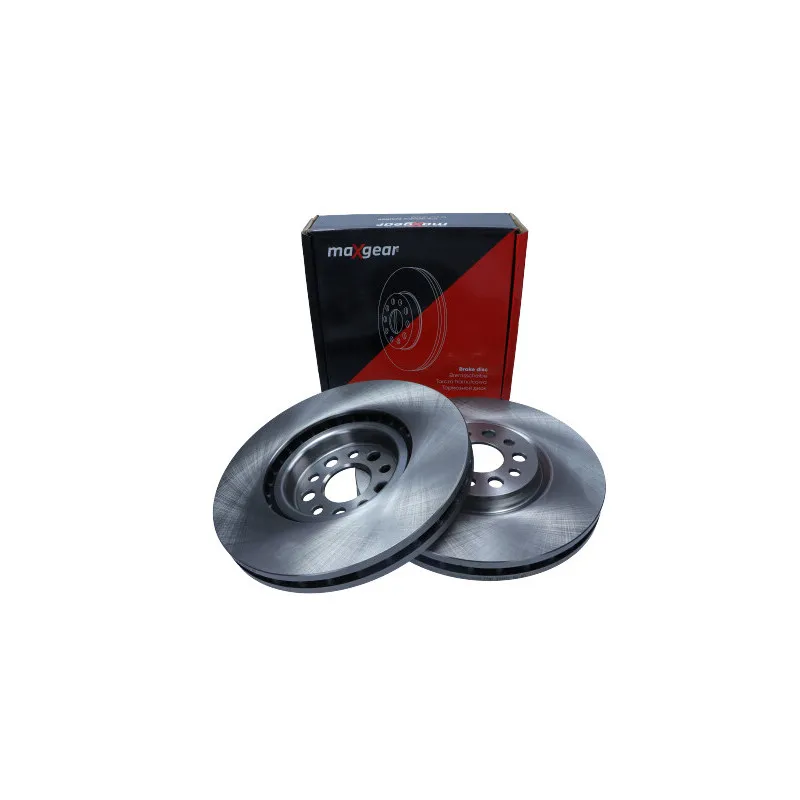 Jeu de 2 disques de frein avant MAXGEAR 19-2504 - Visuel 2