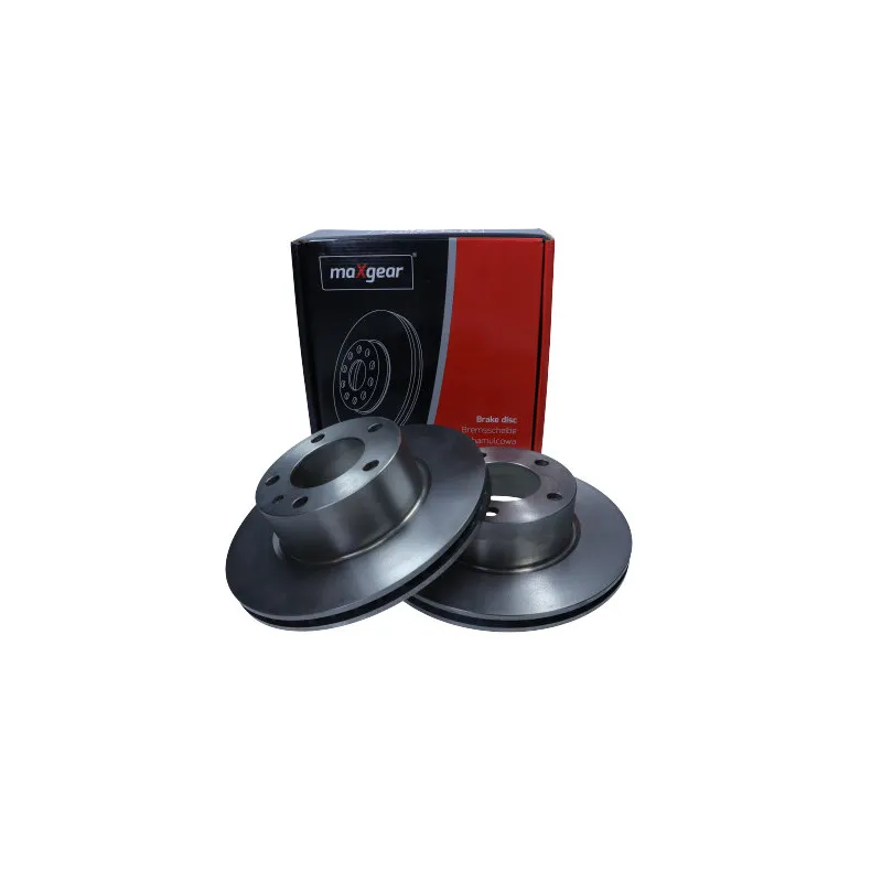 Jeu de 2 disques de frein avant MAXGEAR 19-2660 - Visuel 2