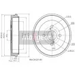 MAXGEAR 19-2857 - Tambour de frein