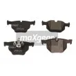 MAXGEAR 19-2875 - Jeu de 4 plaquettes de frein arrière