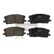 MAXGEAR 19-2880 - Jeu de 4 plaquettes de frein avant