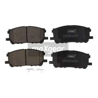 Jeu de 4 plaquettes de frein avant MAXGEAR OEM 0446548100