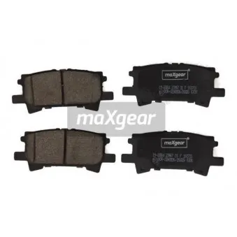 Jeu de 4 plaquettes de frein arrière MAXGEAR OEM 0446648090