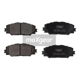 Jeu de 4 plaquettes de frein avant MAXGEAR OEM 04465YZZDR
