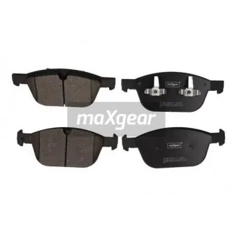 Jeu de 4 plaquettes de frein avant MAXGEAR OEM 31687104