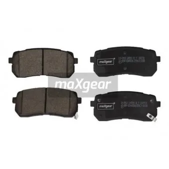 Jeu de 4 plaquettes de frein arrière MAXGEAR OEM 583023JA51