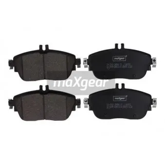 Jeu de 4 plaquettes de frein avant MAXGEAR 19-2910