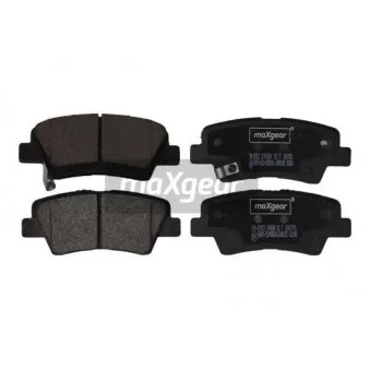 Jeu de 4 plaquettes de frein arrière MAXGEAR OEM S583022EA31