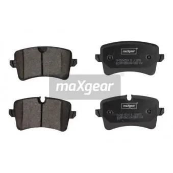 Jeu de 4 plaquettes de frein arrière MAXGEAR OEM 4H0698451C
