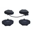 MAXGEAR 19-2937 - Jeu de 4 plaquettes de frein arrière