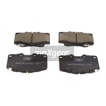 Jeu de 4 plaquettes de frein avant MAXGEAR OEM 04465YZZDV