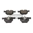 MAXGEAR 19-2952 - Jeu de 4 plaquettes de frein arrière