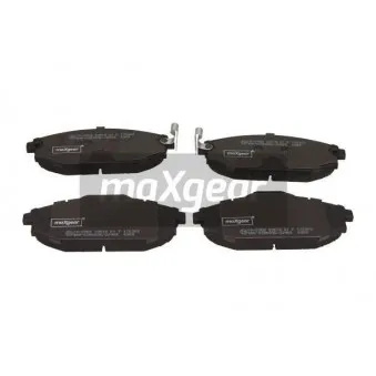 Jeu de 4 plaquettes de frein avant MAXGEAR OEM S2000100