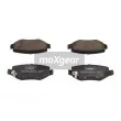 MAXGEAR 19-2993 - Jeu de 4 plaquettes de frein arrière