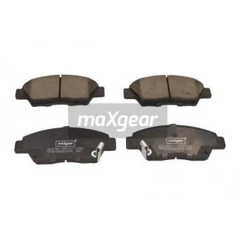 Jeu de 4 plaquettes de frein avant MAXGEAR OEM 45022TF0G01