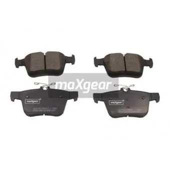 Jeu de 4 plaquettes de frein arrière MAXGEAR OEM 8V0698451F