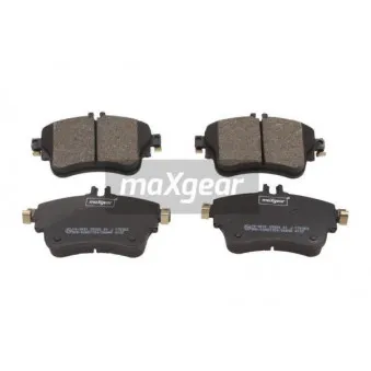 Jeu de 4 plaquettes de frein avant MAXGEAR 19-3031