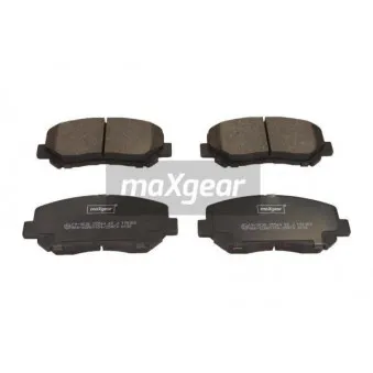 Jeu de 4 plaquettes de frein avant MAXGEAR OEM KDY93328Z