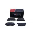 MAXGEAR 19-3139 - Jeu de 4 plaquettes de frein arrière