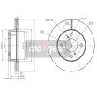 MAXGEAR 19-3346 - Jeu de 2 disques de frein avant