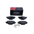 MAXGEAR 19-3366 - Jeu de 4 plaquettes de frein arrière