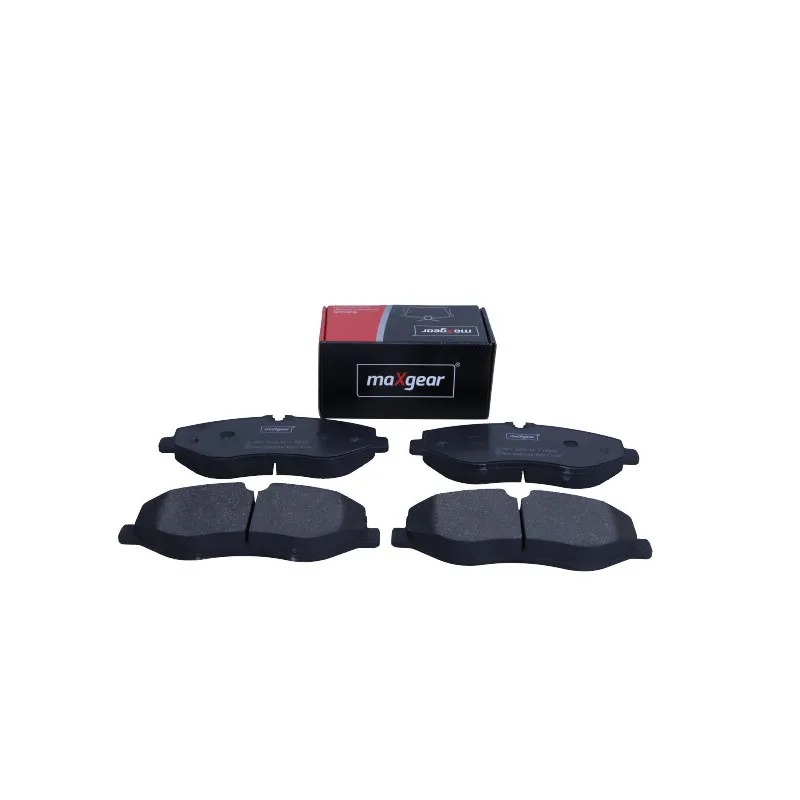 Jeu de 4 plaquettes de frein avant MAXGEAR 19-3373 - Visuel 1