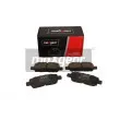 MAXGEAR 19-3381 - Jeu de 4 plaquettes de frein arrière