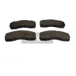 Jeu de 4 plaquettes de frein avant MAXGEAR [19-3401]