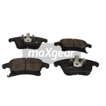 Jeu de 4 plaquettes de frein avant MAXGEAR 19-3406