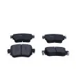MAXGEAR 19-3407 - Jeu de 4 plaquettes de frein arrière