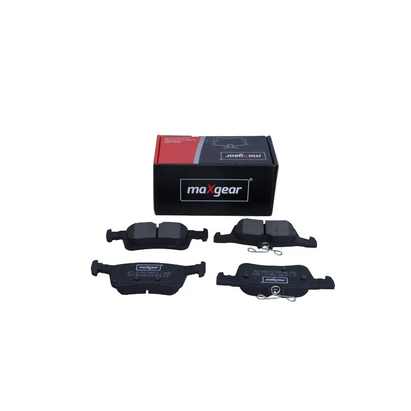 Jeu de 4 plaquettes de frein arrière MAXGEAR 19-3595 - Visuel 1