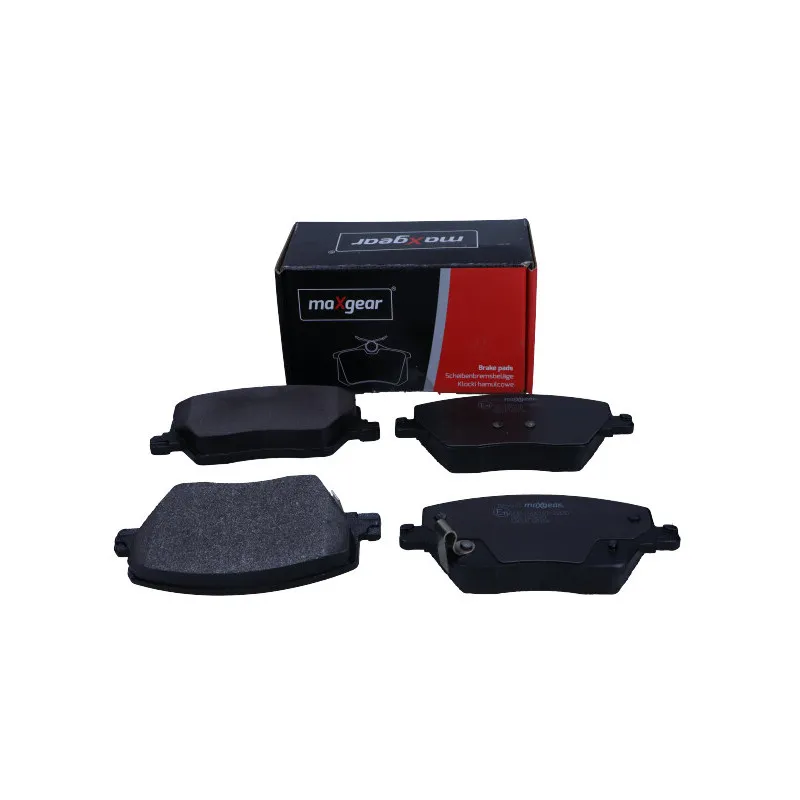 Jeu de 4 plaquettes de frein avant MAXGEAR 19-3615 - Visuel 1