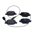 MAXGEAR 19-3660 - Jeu de 4 plaquettes de frein arrière