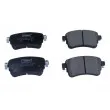 MAXGEAR 19-3663 - Jeu de 4 plaquettes de frein arrière