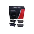 MAXGEAR 19-3669 - Jeu de 4 plaquettes de frein arrière