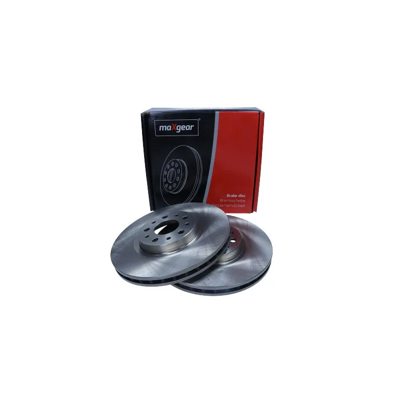 Jeu de 2 disques de frein avant MAXGEAR 19-4693 - Visuel 2