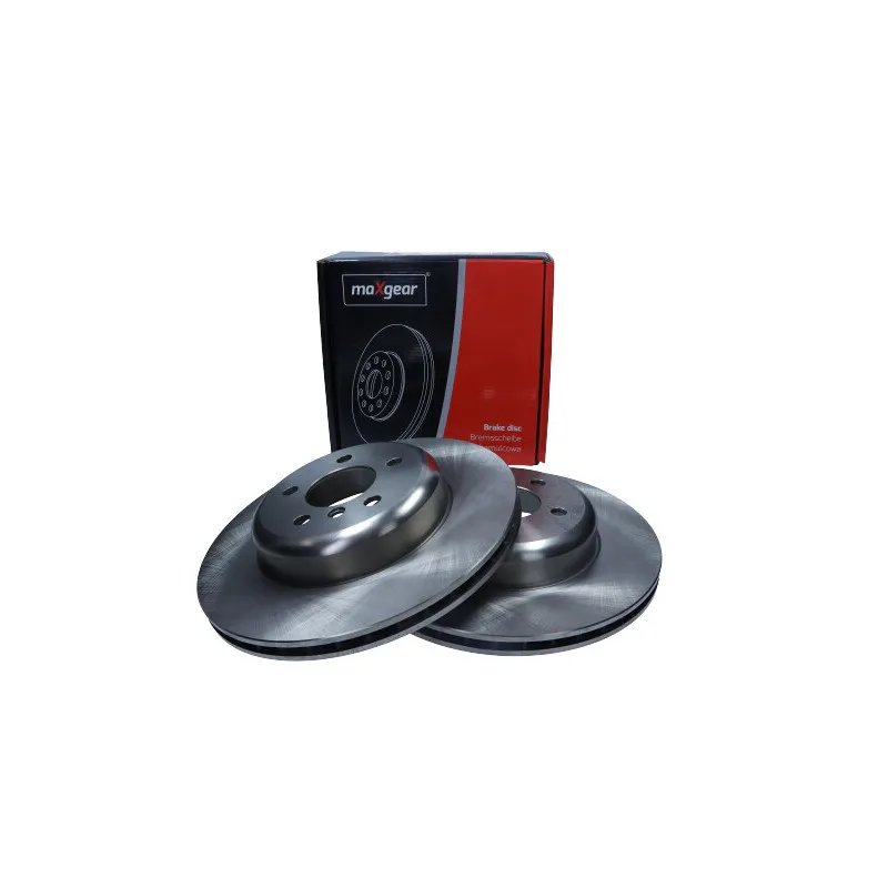 Jeu de 2 disques de frein arrière MAXGEAR 19-4711 - Visuel 2