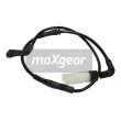 MAXGEAR 20-0121 - Contact d'avertissement, usure des plaquettes de frein
