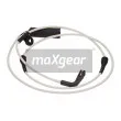 MAXGEAR 20-0144 - Contact d'avertissement, usure des plaquettes de frein