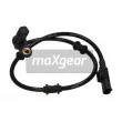 Capteur, vitesse de roue arrière gauche MAXGEAR [20-0189]