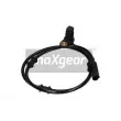 Capteur, vitesse de roue avant gauche MAXGEAR [20-0191]