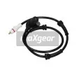 MAXGEAR 20-0195 - Capteur, vitesse de roue arrière gauche