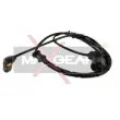 MAXGEAR 23-0004 - Contact d'avertissement, usure des plaquettes de frein