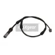 MAXGEAR 23-0041 - Contact d'avertissement, usure des plaquettes de frein avant gauche