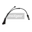MAXGEAR 23-0086 - Contact d'avertissement, usure des plaquettes de frein