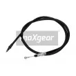 MAXGEAR 32-0155 - Tirette à câble, frein de stationnement arrière gauche