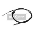MAXGEAR 32-0197 - Tirette à câble, frein de stationnement