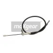 MAXGEAR 32-0249 - Tirette à câble, frein de stationnement arrière gauche