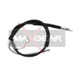 MAXGEAR 32-0264 - Tirette à câble, frein de stationnement arrière droit
